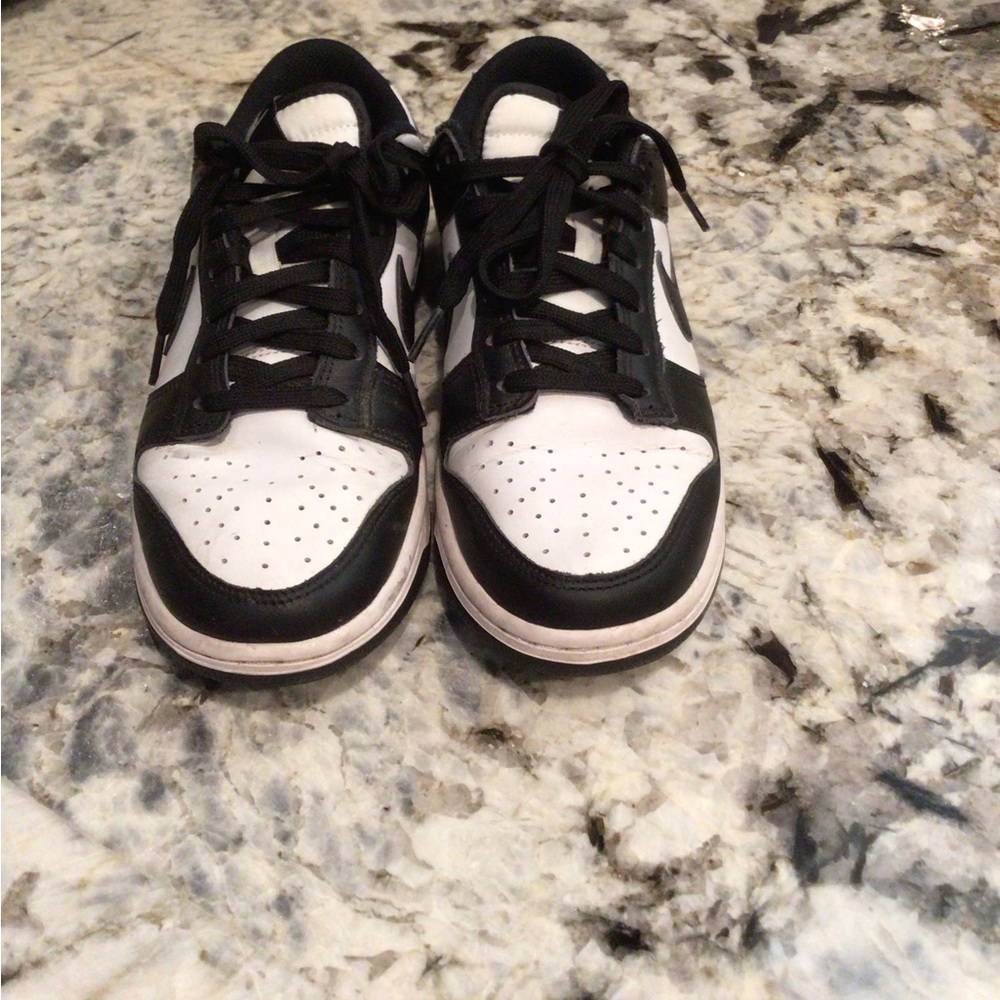 Nike “ Panda , Dunks” black and white.